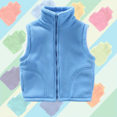 CozyFleece Kids’ Winter Vest – Warm & Stylish