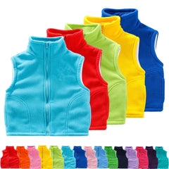 CozyFleece Kids’ Winter Vest – Warm & Stylish