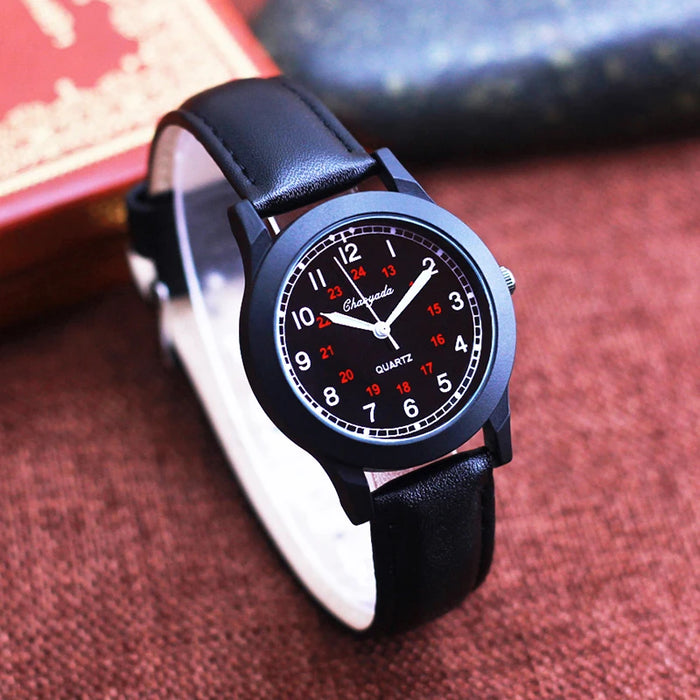 Kids' 24-Hour Quartz Watch with Luminous Hands, image 2