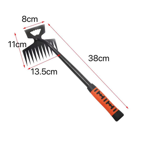 2-in-1 Weeding Rake and Hoe
