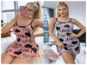 Dreamy Nights Halter Pyjama Dress