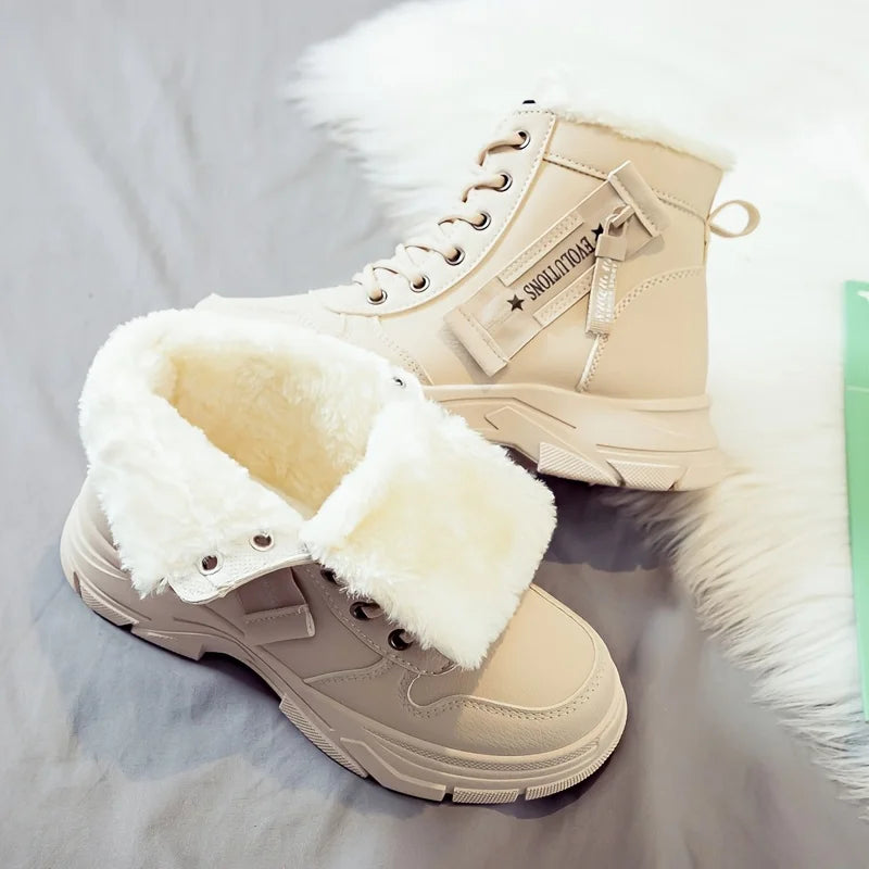 Women's Insulated Thick Sole Ankle Boots
