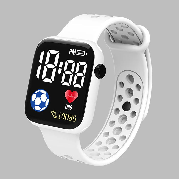 Kids' Waterproof LED Digital Sports Watch