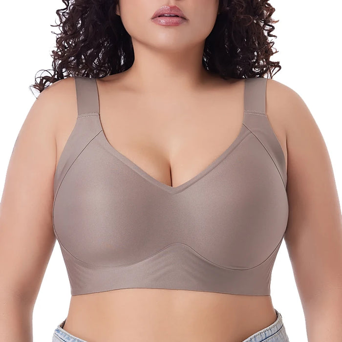 FallSweet Push-Up Bra, Seamless Plus Size Wireless Bralette, image 2