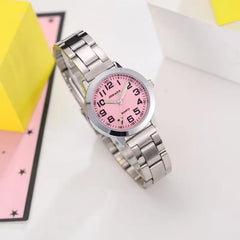 Kids' Stainless Steel Quartz Watch