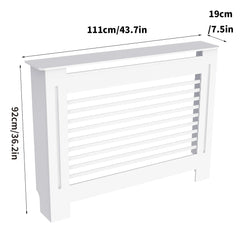 Super Tall 100CM Radiator Cover – Modern MDF Grill Shelf Cabinet