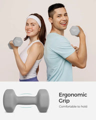 HexaGrip Neoprene Dumbbell Set