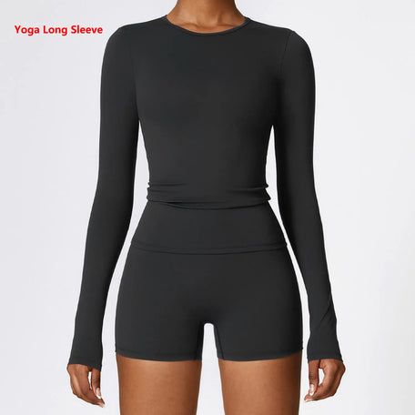 EvolveFit Women's Quick-Dry Yoga Top