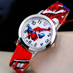 Kids' Spiderman Quartz Watch – Waterproof & Stylish