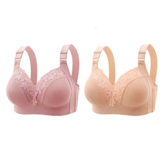Ultra-Thin Lace Bralette – Deep V Plunge Sexy Lingerie for Women