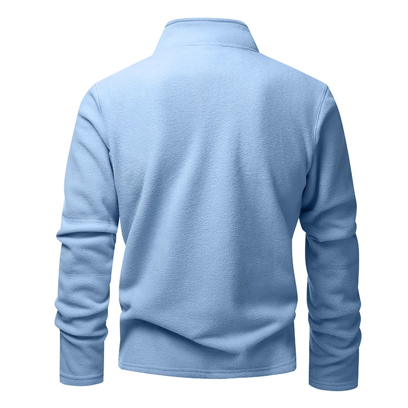 Men's Quarter-Zip Fleece Sweatshirt