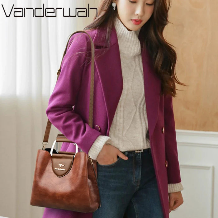 Luxury Microfiber Leather Tote, Women's Designer Shoulder & Handbag, image 2