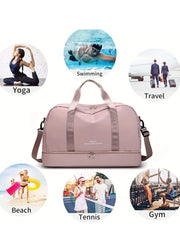 FlexiPack Expandable Travel Duffel – Women's Weekender & Gym Bag