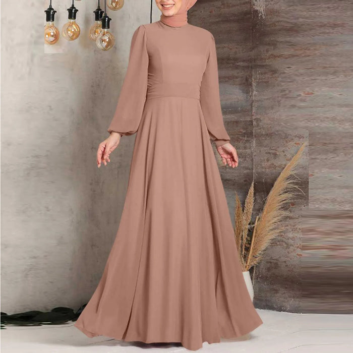 Elegant Modest Maxi Dress, image 2