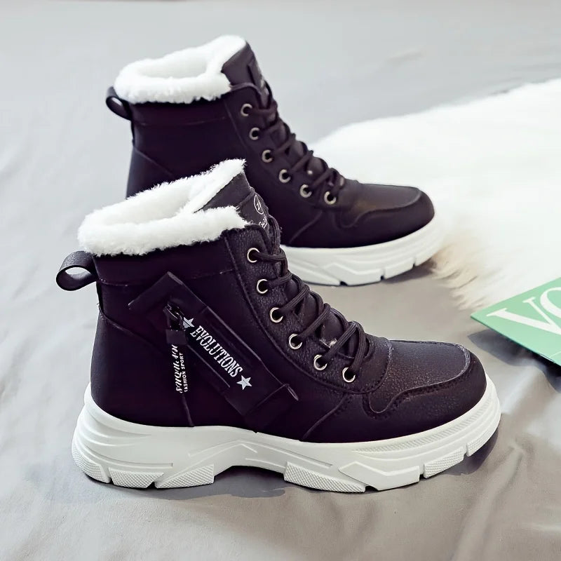 Women's Insulated Thick Sole Ankle Boots