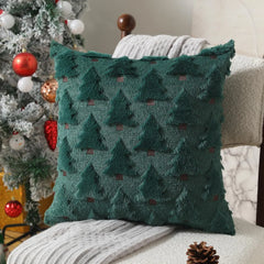 Plush Christmas Cushion Cover, 45 x 45 cm