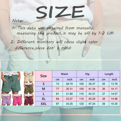 Women's Cotton Linen High-Waisted Shorts – Breathable Summer Casual Wear
