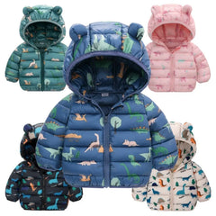 Kids' Lightweight Hooded Puffer Jacket
