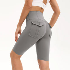 ElevateFit High Waist Yoga Shorts