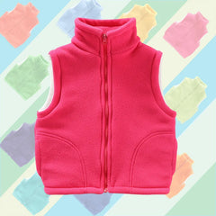 CozyFleece Kids’ Winter Vest – Warm & Stylish