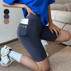 Women's High-Waisted Sports Shorts – Workout & Yoga Fitness Shorts