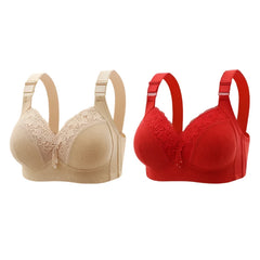 Ultra-Thin Lace Bralette – Deep V Plunge Sexy Lingerie for Women