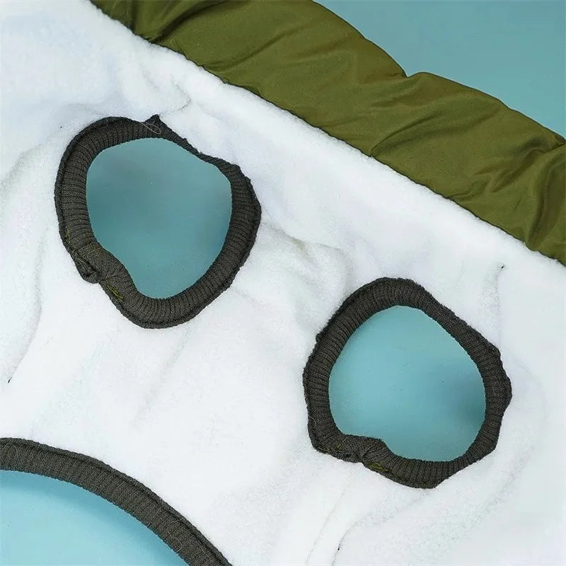 Waterproof Dog Coat with Built-In Harness, S to 4XL