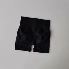 BreezeFit High-Waist Yoga Shorts