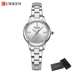CURREN Women’s Simple Dial Bracelet Quartz Watch