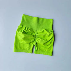 BreezeFit High-Waist Yoga Shorts