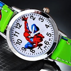 Kids' Spiderman Quartz Watch – Waterproof & Stylish