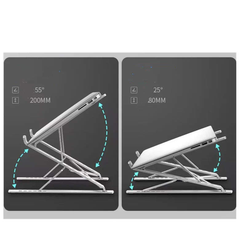 Folding Aluminium Laptop Stand