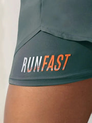 FlexiFit Dual-Layer Yoga Shorts