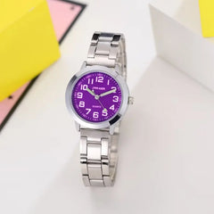 Kids' Stainless Steel Quartz Watch