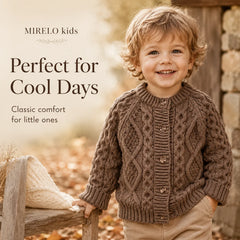 Kids' Chunky Knit Cardigan