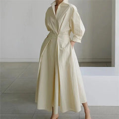 Elegance Anew: Polo Swing Dress