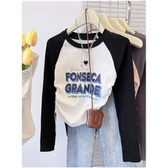 Girls' Long-Sleeve Cotton Tee – Soft & Stylish Everyday Wear