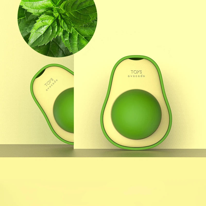 Avocado Catnip Ball Wall Toy