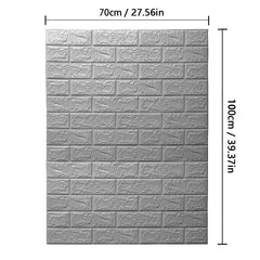 BrickFX™ 3D Foam Wallpaper