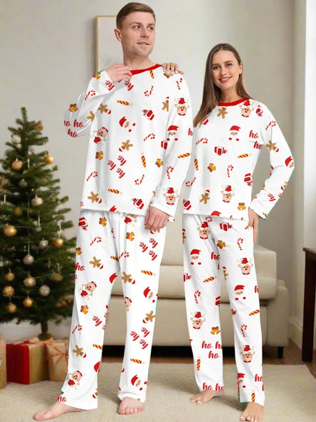 Cosy Christmas Family Pyjamas with Polar Bear Print