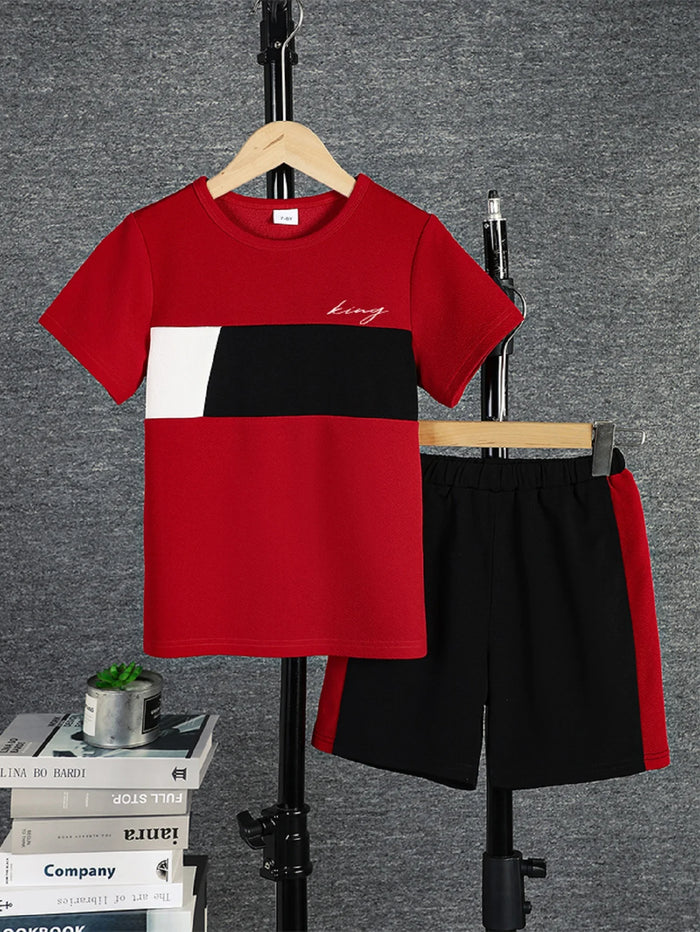 CoolFlex Kids’ Summer Set, 2pc T-Shirt & Shorts