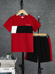 CoolFlex Kids’ Summer Set – 2pc T-Shirt & Shorts