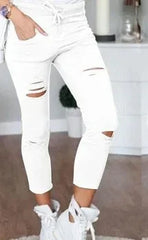 Urban Edge Ripped Stretch Jeans