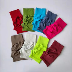 BreezeFit High-Waist Yoga Shorts