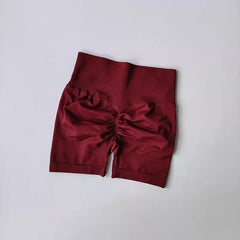 BreezeFit High-Waist Yoga Shorts