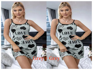 Dreamy Nights Halter Pyjama Dress