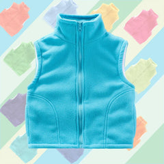 CozyFleece Kids’ Winter Vest – Warm & Stylish