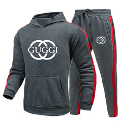 Men’s Tracksuit Set – Casual Hoodie & Jogger Pants 2-Piece Sportswear