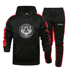 Men’s 2-Piece Tracksuit – Casual Hoodie & Joggers Set for Spring & Autumn