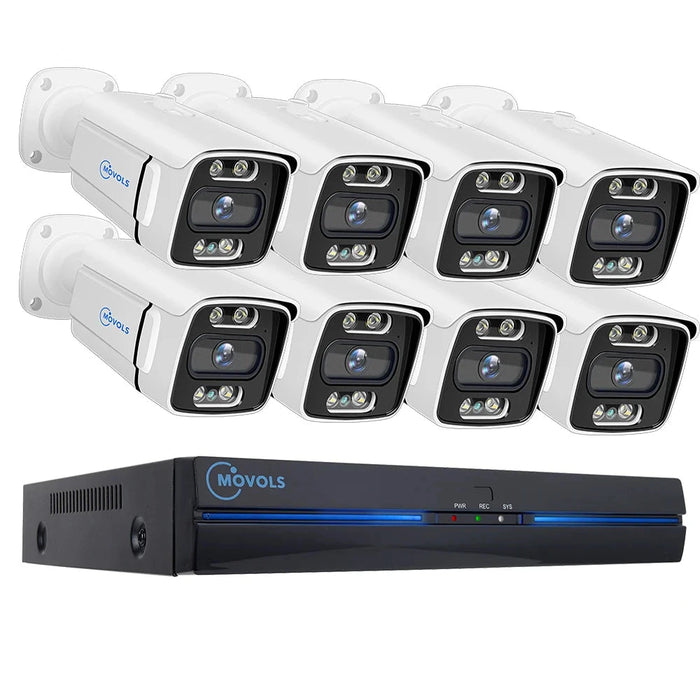 SecureVision Pro 8MP PoE Camera Kit, 8CH 8MP With 8 Cam